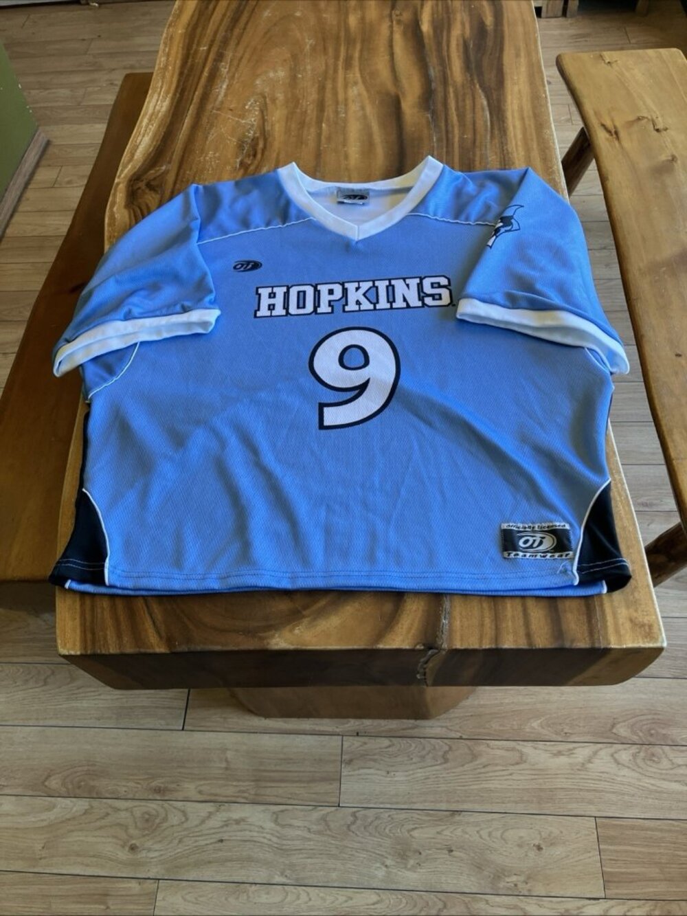 Johns Hopkins University Blue Jays OT Sports USA Lacrosse Jersey XL